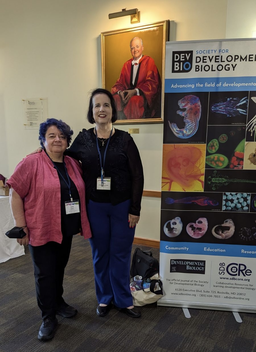 Licia and Allison at the 13th Structural Birth Defects Meeting